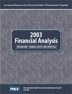 Financial Analysis 2003 cover